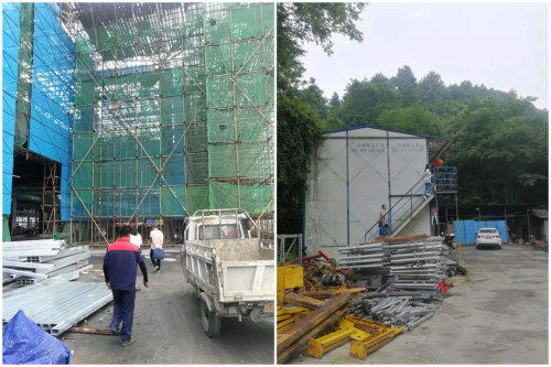 吉首 突击检查建筑工地食品安全 疫情防控